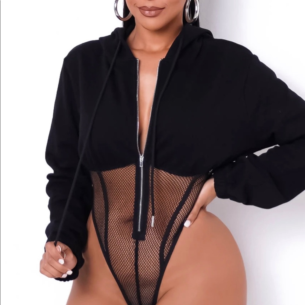 Hoodie bodysuit